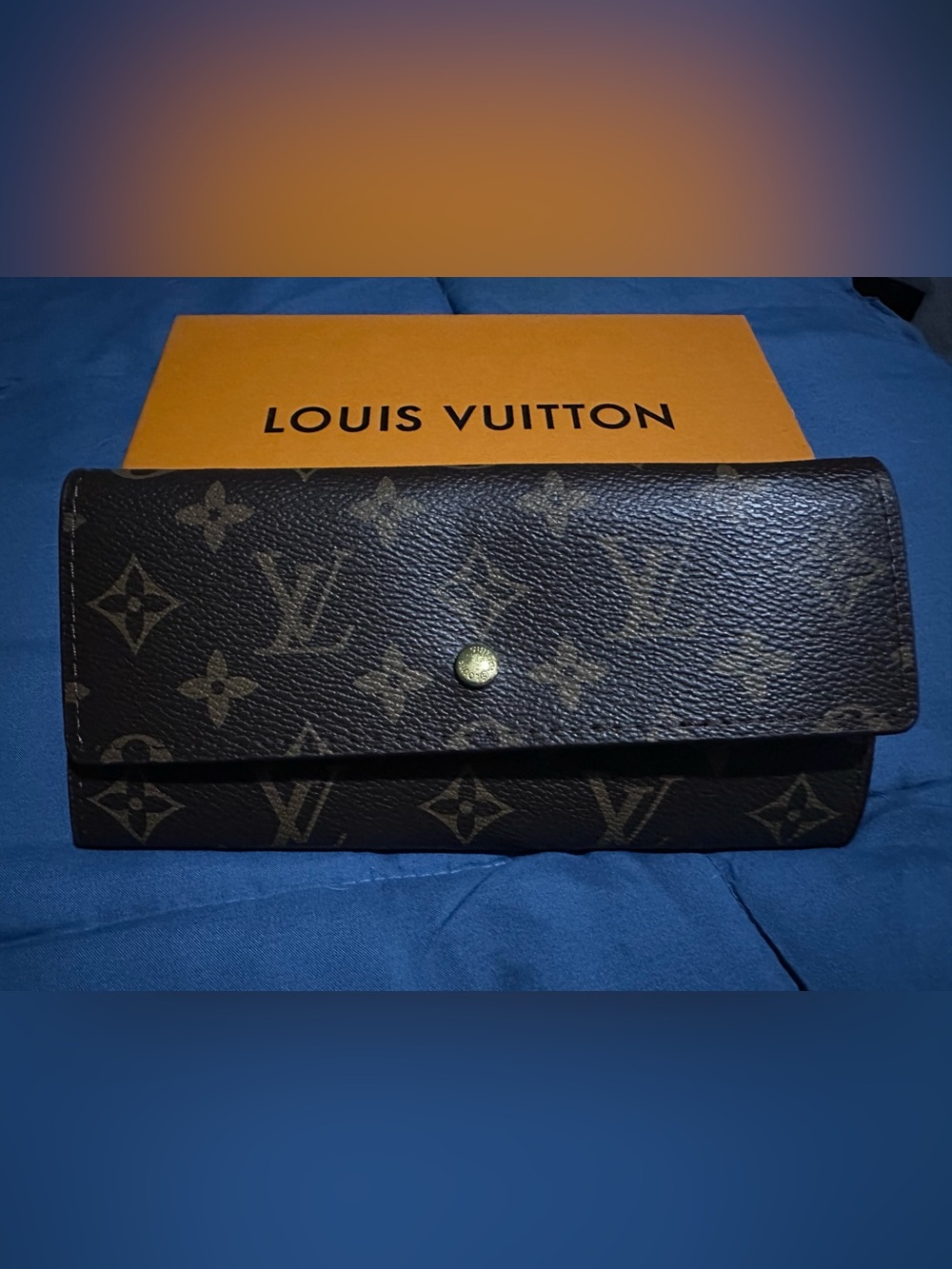 Authentic Louis Vuitton Sara Wallet
